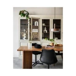 Chow Vitrinekast grenen beige 105cm