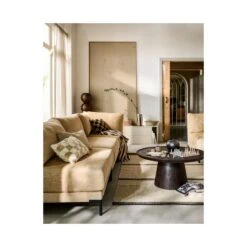 Coffee A Gogo Salontafel mangohout walnoot 90cm