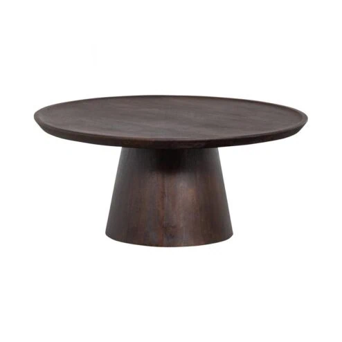 Coffee A Gogo Salontafel mangohout walnoot 90cm