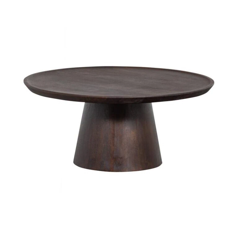 Coffee A Gogo Salontafel mangohout walnoot 90cm