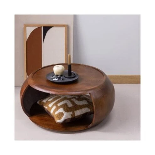 Cole Salontafel mangohout bruin 72cm