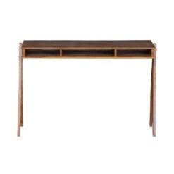 Compartment Bureau acaciahout bruin 120cm