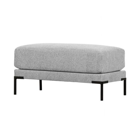 Couple Poef lichtgrijs 50cm