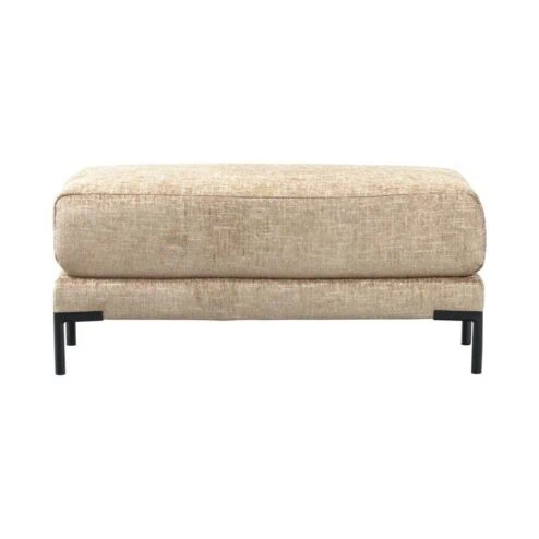 Couple Poef naturel melange 50cm