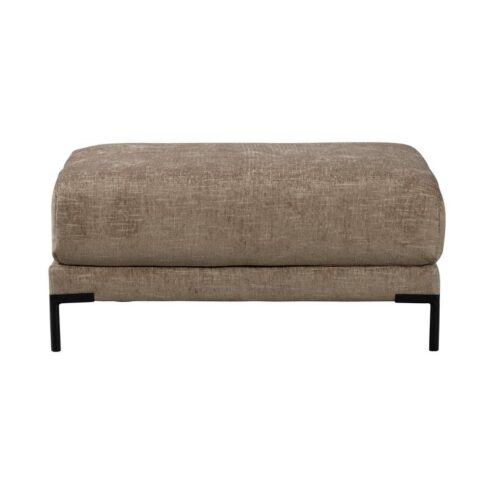 Couple Poef taupe melange 100cm