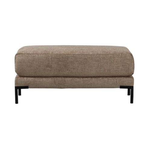 Couple Poef taupe melange 50cm