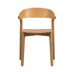 Cras Eetkamerstoel essen fineer naturel