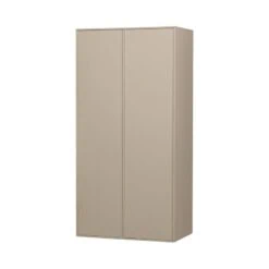 Daily Kledingkast dubbel hoog grenen beige 100cm