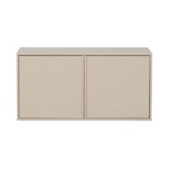 Daily Kledingkast dubbel smal grenen beige 100cm