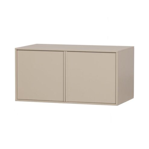 Daily Kledingkast dubbel smal grenen beige 100cm