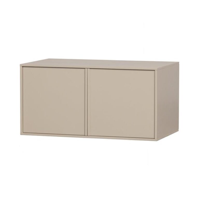 Daily Kledingkast dubbel smal grenen beige 100cm
