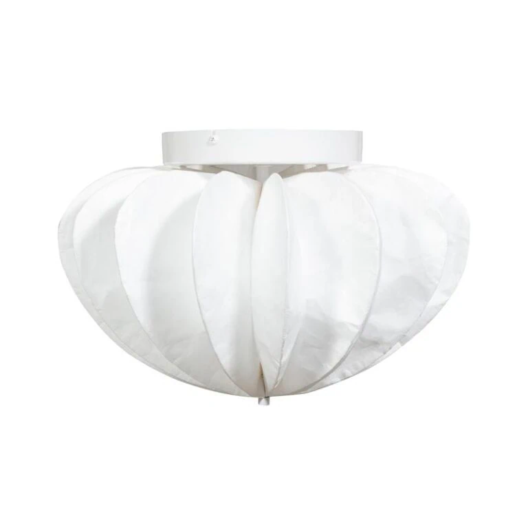 Dalia 1-lichts Plafondlamp papier wit
