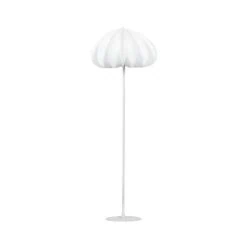 Dalia 1-lichts Vloerlamp papier wit