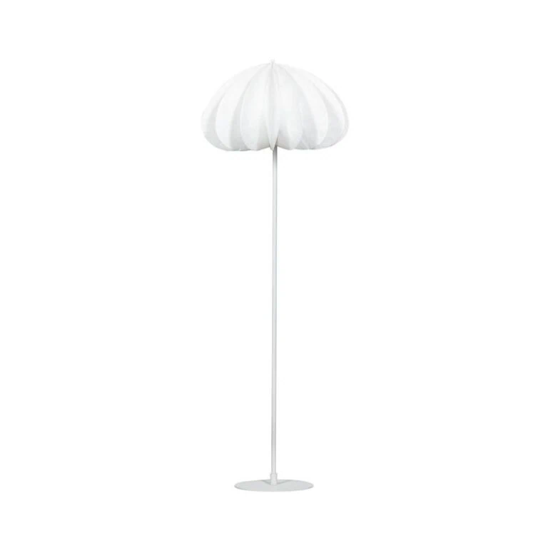 Dalia 1-lichts Vloerlamp papier wit
