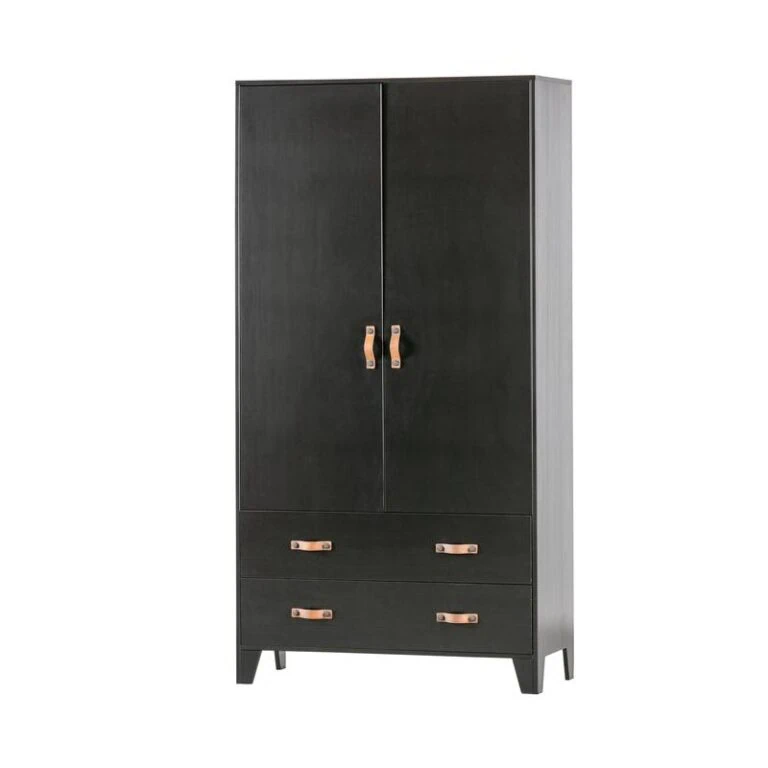 Dian Kledingkast grenen zwart 94cm