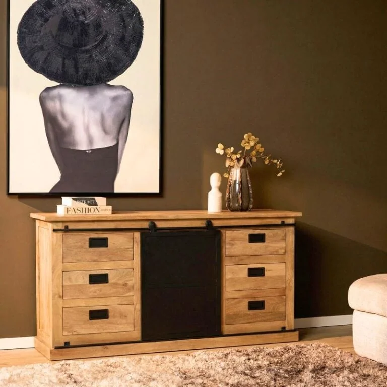 Dressoir Trenso Mangohout 160 cm