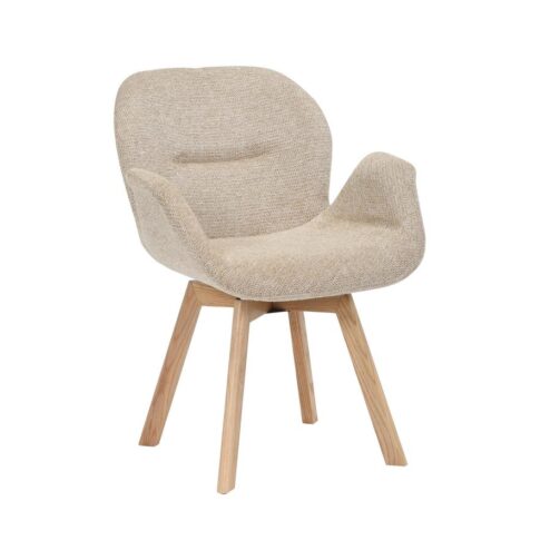 Eetkamerstoel Bas Lichtbruin