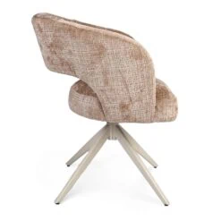 Eetkamerstoel Lana Cinnamon met zand poot