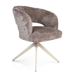 Eetkamerstoel Lana Clay met zand poot