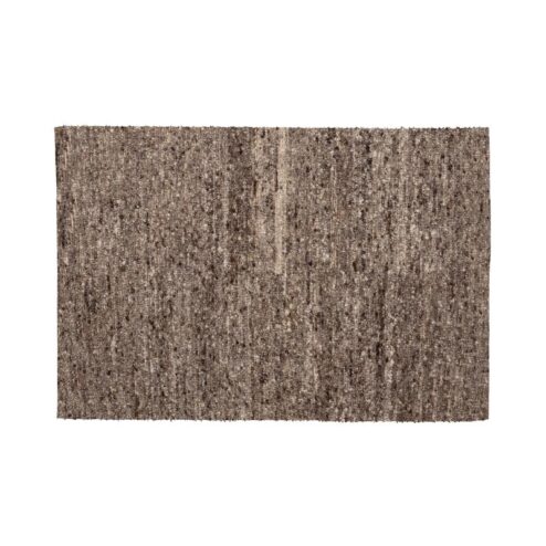Efia Vloerkleed wol bruin melange 170x240cm