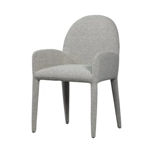 Elegance Eetkamerstoel met armleuning greige