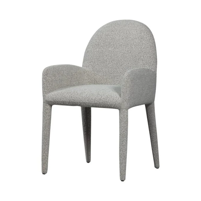 Elegance Eetkamerstoel met armleuning greige