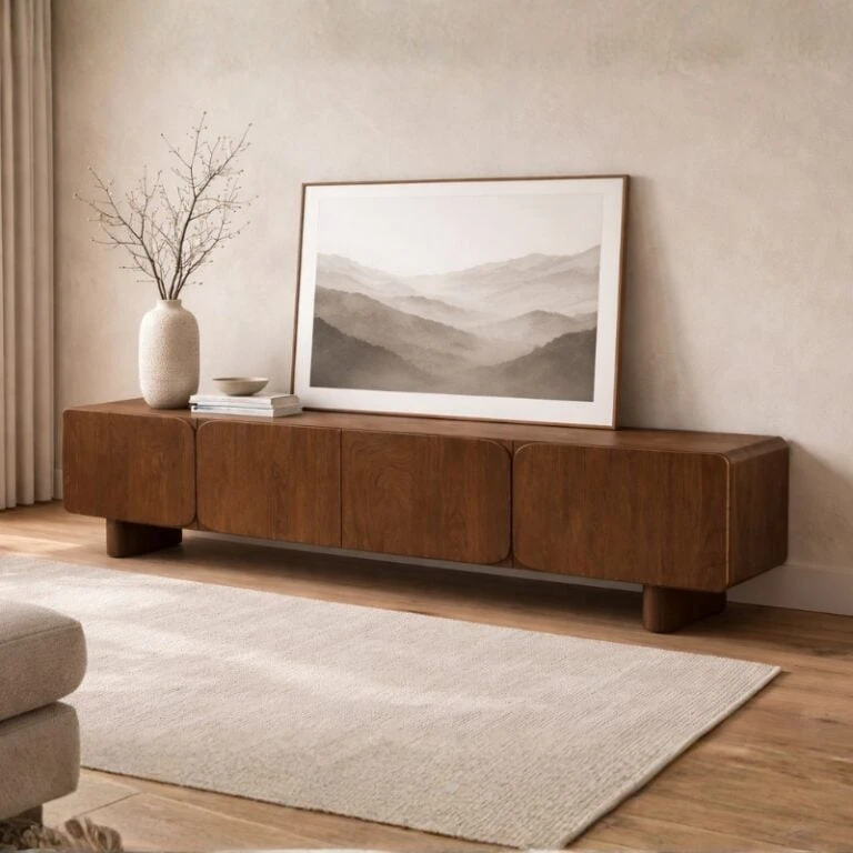 Elin Tv meubel Walnoot 200 cm