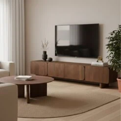 Elin Tv meubel Walnoot 200 cm