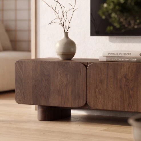 Elin Tv meubel Walnoot