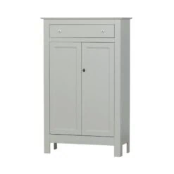 Eva Kledingkast grenen grijs 93cm