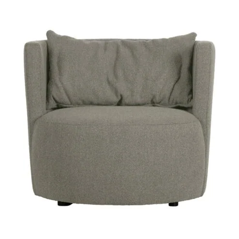 Explore Fauteuil bouclé grijs