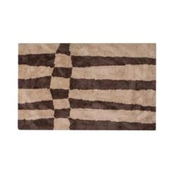 Fafa Vloerkleed grafisch dessin naturel/bruin 200x300cm