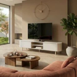 Faye Tv meubel Zand 200 cm