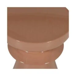 Fedde Bijzettafel metaal oudroze 30cm