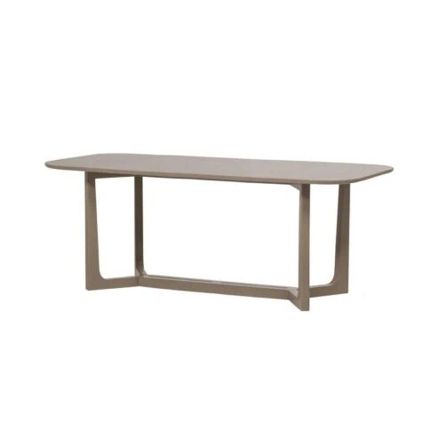 Ferion Eettafel mangohout mud 180cm