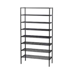Ferro Schoenenrek stapel van 4 metaal zwart