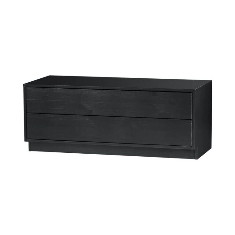 Finca Tv meubel grenen zwart 100cm