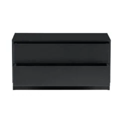 Finca Tv meubel grenen zwart 75cm