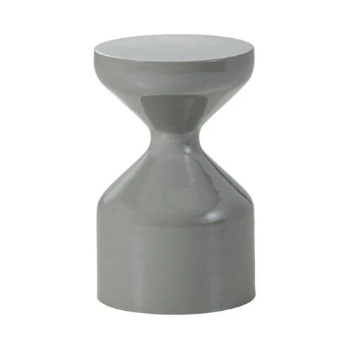 Floyd Bijzettafel metaal lichtgrijs 30cm