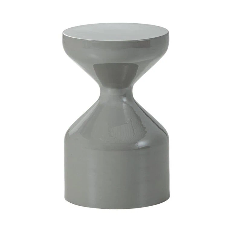 Floyd Bijzettafel metaal lichtgrijs 30cm