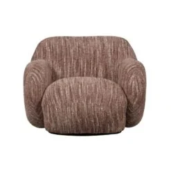 Folke Fauteuil chenille oudroze melange
