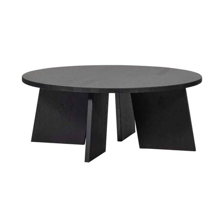 Fries Salontafel eiken blacknight 90cm