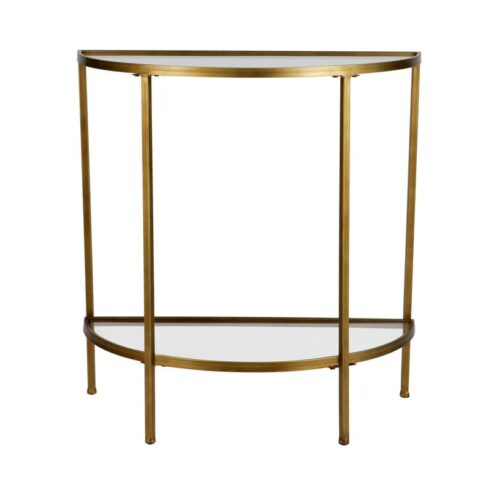 Goddess Sidetable antique brass 76cm