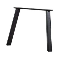 Haarlem 4-standen poot eiken blacknight set van 2