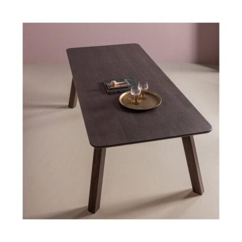 Haarlem 4-standen poot eiken mystic brown set van 2