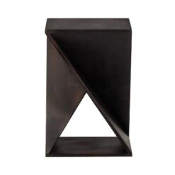 Ikem Bijzettafel acaciahout donkerbruin 41cm