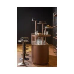 Isaac Barkruk metaal zwart