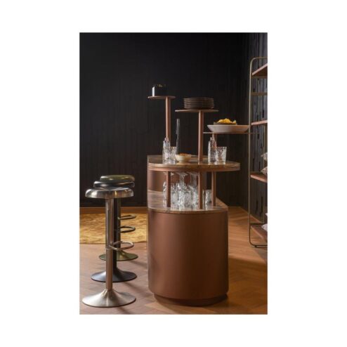 Isaac Barkruk metaal zwart