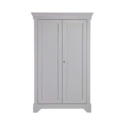 Isabel Brocante kast grenen grijs 118cm