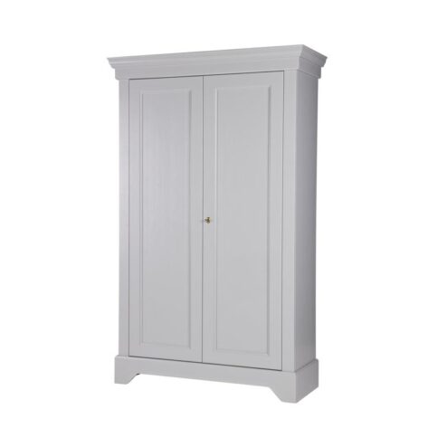 Isabel Brocante kast grenen grijs 118cm